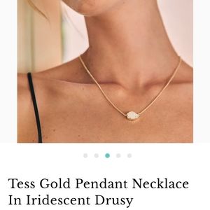 Kendra Scott Drusy Necklace